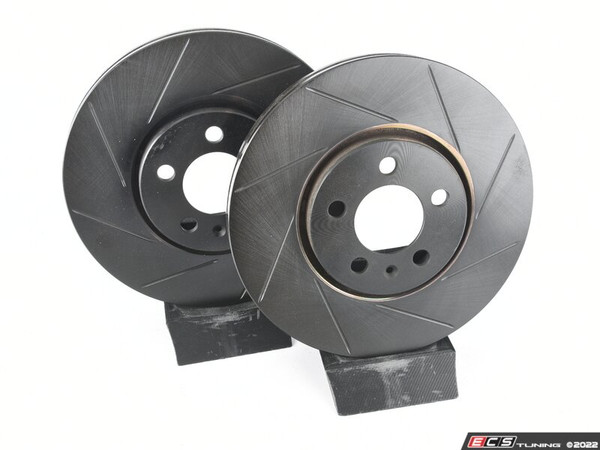 Front V5 Slotted Brake Rotors - Set (288x25) - ES4668271