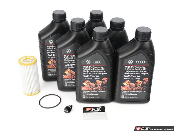 Genuine Oil Service Kit (0w-30) - With Magnetic Drain Plug - ES4376398