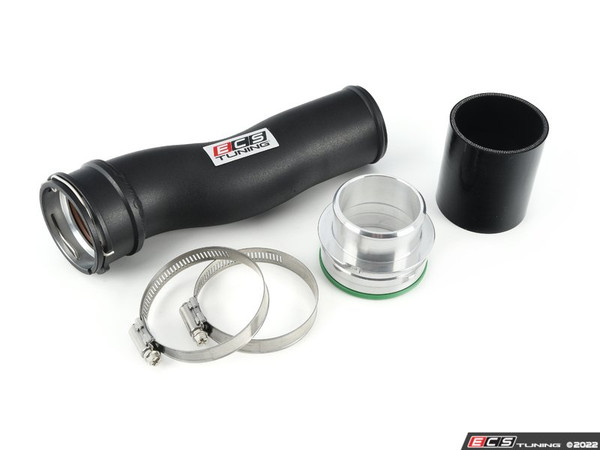 Turbo Outlet Boost Pipe - Powdercoated Black - ES4428250