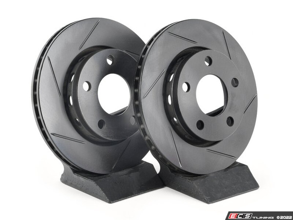 Rear V5 Slotted Brake Rotors - Set (256x22) - ES4668255