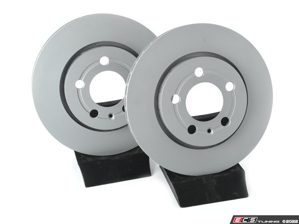 Rear V5 Plain Brake Rotors - Set (256x22) - ES4668196