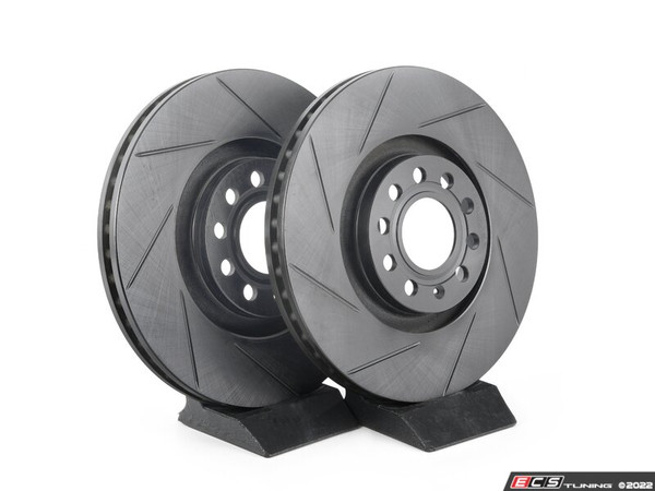 Front V5 Slotted Brake Rotors - Set (321x30) - ES4668252