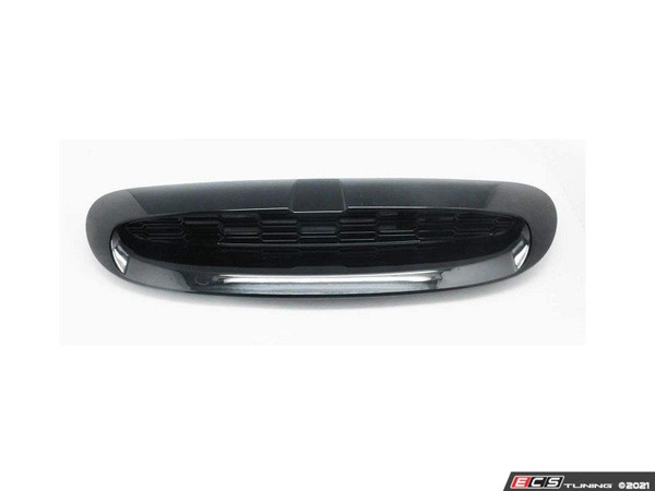 ECS Aggressive Hood Bonnet Air Intake Vent Scoop Cover - Gloss Black - ES4430364