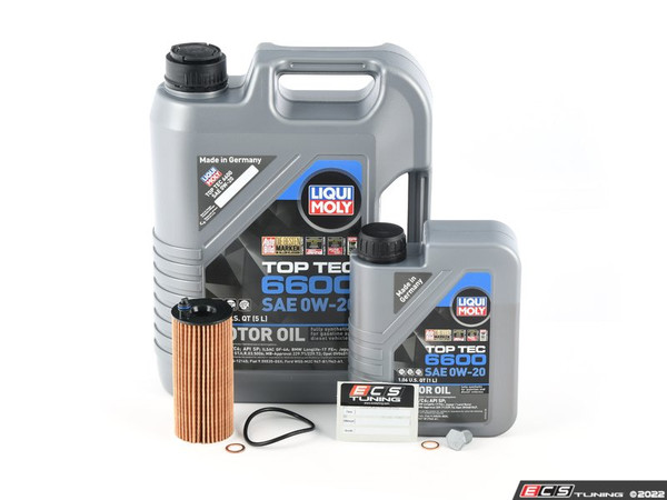 Liqui Moly Top Tec 6600 0W-20 Oil Change Kit - ES4405552