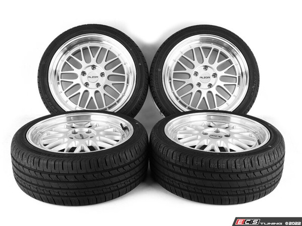 18" Alzor Wheel & Tire Package - ET30-35 Offset - 225/40/18 Tires - ES4635729