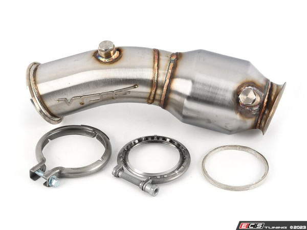 VRSF Downpipe Upgrade - Performance High Flow Cat - with hardware - ES4669486