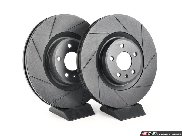 Front V5 Slotted Brake Rotors - Set (345x30) - ES4668213