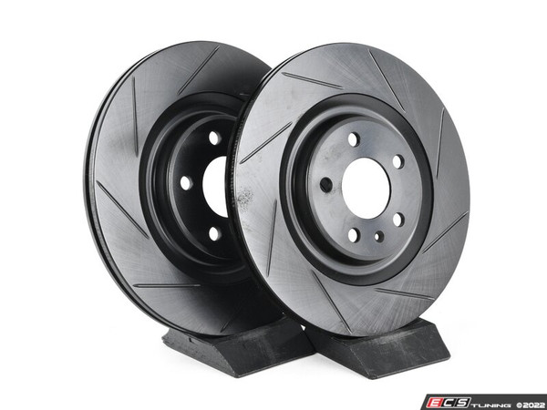 Rear V5 Slotted Brake Rotors - Set (330x22) - ES4668333