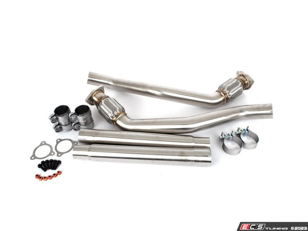 Audi B8/B8.5 S4/S5 3.0T Downpipes For Factory Cat Back Exhaust - ES4714616