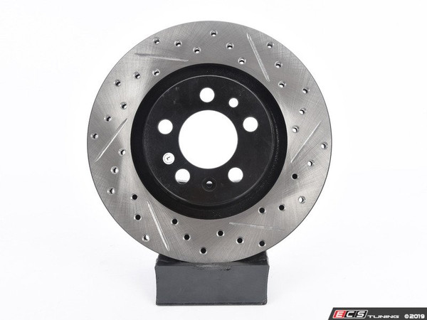 VAG Cross Drilled/Slotted Rotor - ES3522729