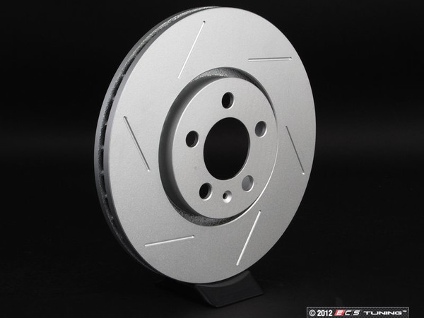 Brake Rotor Slotted Geomet Coated - Right - ES2550107