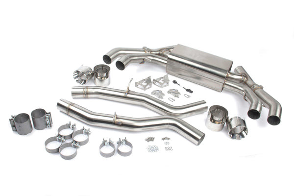 Dinan Free Flow Axle-Back Exhaust Polished Tips | BMW X3M/X4M | D660-0086