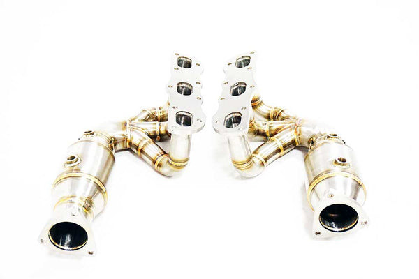 Racing Dynamics Sport Catted Headers - Porsche / 991.1 / 911 / Carrera / S / GTS / 3.4L / 3.8L | 991.08.00.370