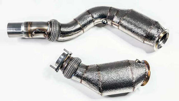 Racing Dynamics Catted Downpipes / BMW / M2 / M3 / M4 / S55 | 130.10.55.450