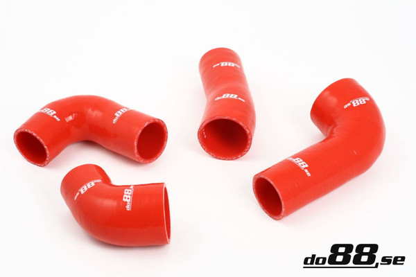 do88 SAAB 9000 Turbo 85-90 Pressure hoses Red - do88-kit31R