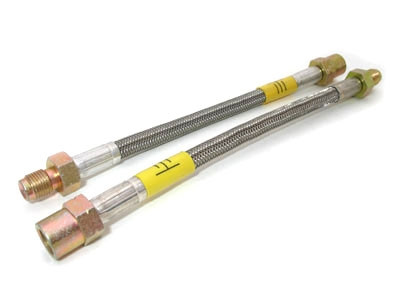 EST DOT Approved S/S Brake Lines - Mid lines (over trailing axle - 2 line kit)  - TT MKI 180HP/225HP