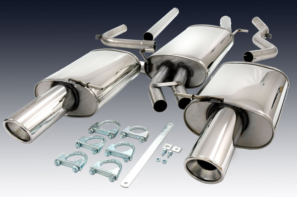 Mototec Touring Edition Exhaust Kit - A4 1.8T FWD Models