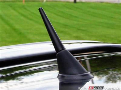 76mm Billet Aluminum Antenna - Black