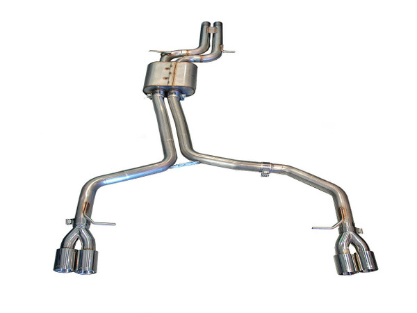 AWE Tuning B8 A5 3.2L Track Edition Quad Outlet Exhaust Systems