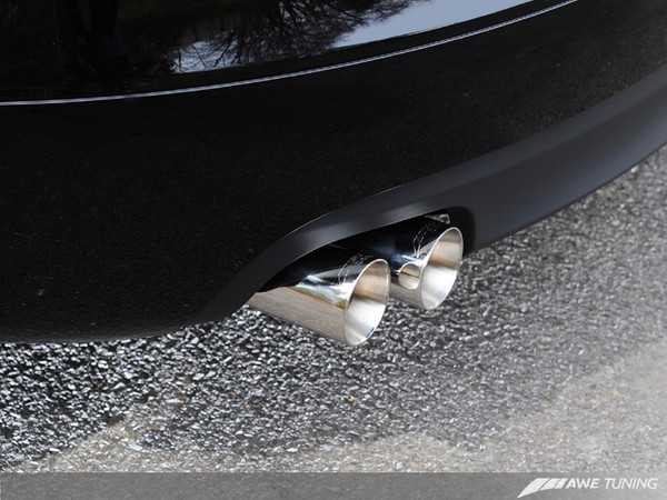 AWE Tuning Mk5 Jetta / Mk6 Sportwagen 2.5L Track Edition Exhaust - Polished Silver Tips