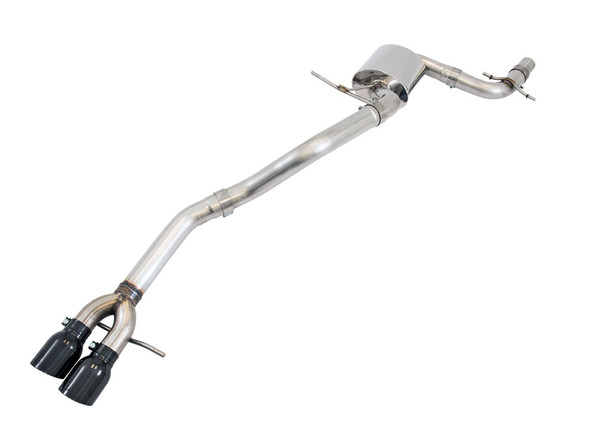 AWE Track Edition Exhaust for MK6 GLI 2.0T - MK6 Jetta 1.8T - Polished Silver Tips