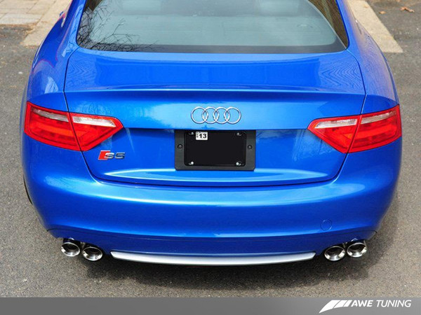 AWE Tuning Exhaust - S5 4.2L Coupe - Touring Edition - Polished Silver Tips