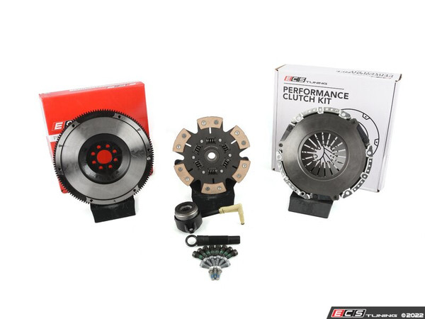 ECS Tuning Stage 4 Performance Clutch Kit with Street Weight Forged Steel Flywheel (25.45lbs) | ES4818046