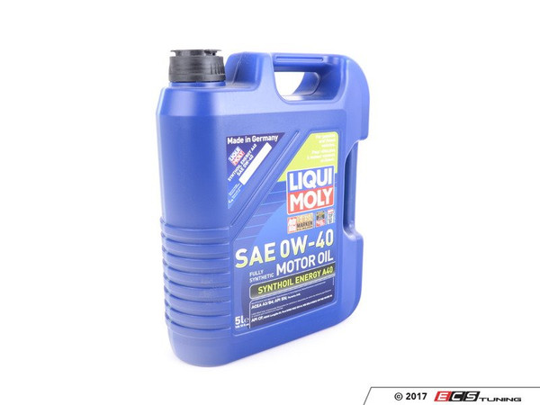 Liqui Moly Synthoil Oil Service Kit - 0w-40 | ES4815851