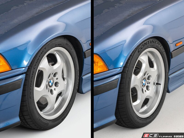 "Flush" Fitment Kit - Black - E36 M3 | ES4846632