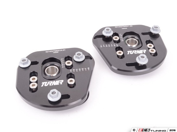 Turner Front Adjustable Race Camber/caster Plates - For Linear/Coilover Springs | ES4690717