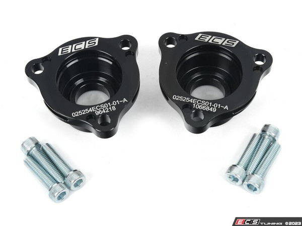 Audi 4.0T Atmospheric Diverter Valve Spacer - Black Pair | ES4491602