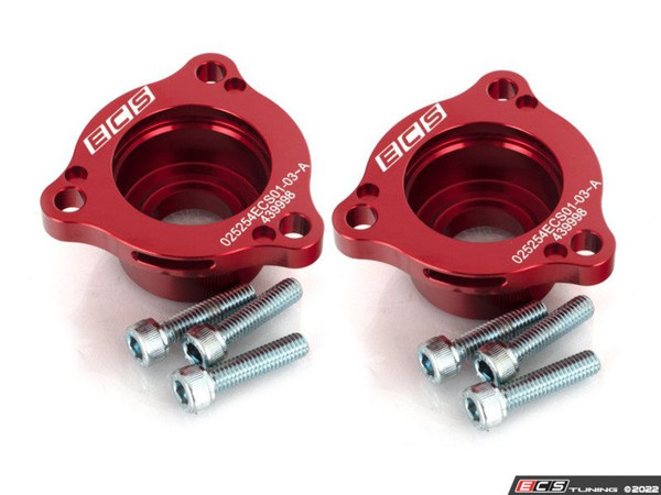 Audi 4.0T Atmospheric Diverter Valve Spacer - Red Pair | ES4491604