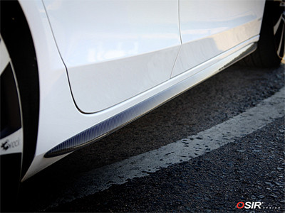 OSIR SKIRT A4 B8  Carbon Fiber (pair)