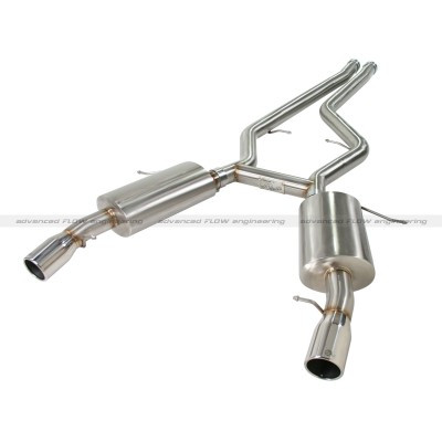 aFe Cat-Back Exhaust - BMW 335i E90/92 07-10 3.0L tt Pol SS-304