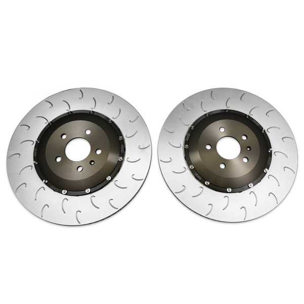 2-Piece Floating Front Brake Rotor Upgrade Kit for Audi 4M/4M.5 SQ7/SQ8