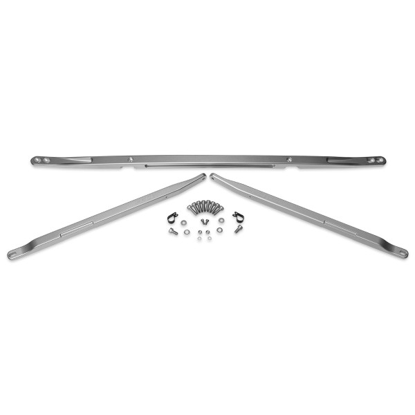 034Motorsport Front Strut Brace, C8 Audi A6/S6/RS6/Allroad & A7/S7/RS7, Billet Aluminum