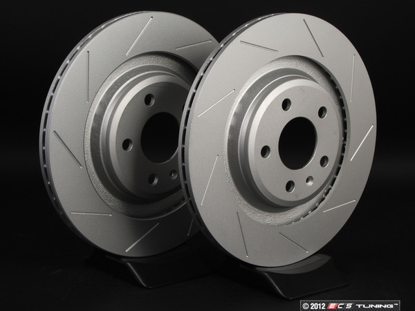 Rear Slotted Brake Rotors - Pair (330x22) | ES2189938