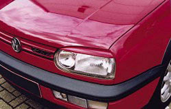 Headlight Eyebrow Spoiler Kit - Golf MKIII