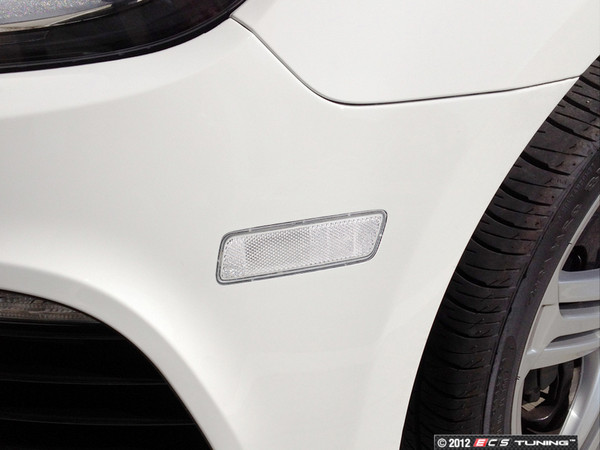 ECS Golf R Clear Bumper Side Markers