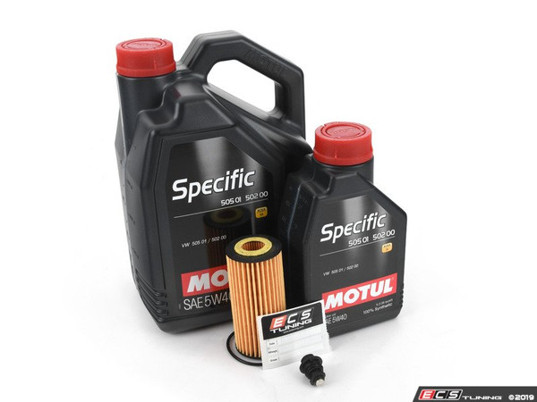 Motul Specific Oil Service Kit (5w-40) - With Magnetic Drain Plug