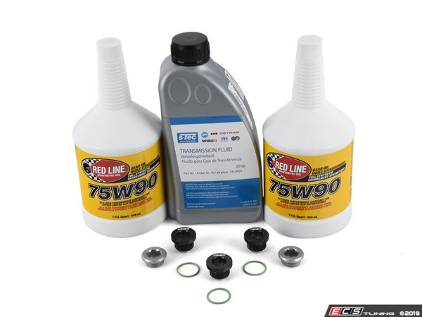 Complete Xdrive Differential And Transfer Case Service Kit