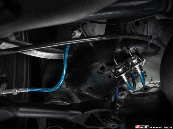 Turner Motorsport Stainless Steel Brake Lines - Rear | ES3690894