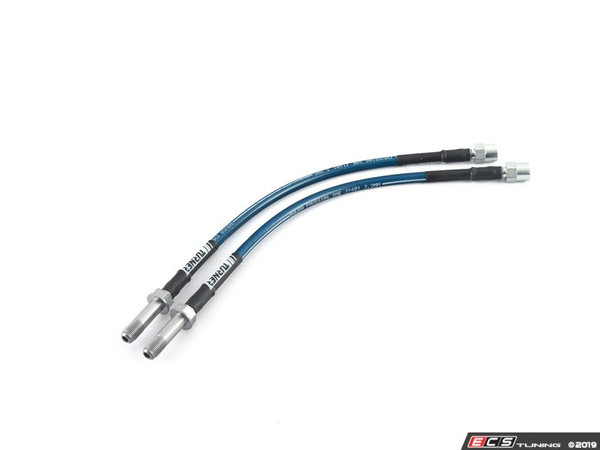 Turner Motorsport Stainless Steel Brake Lines - Rear | ES3690875