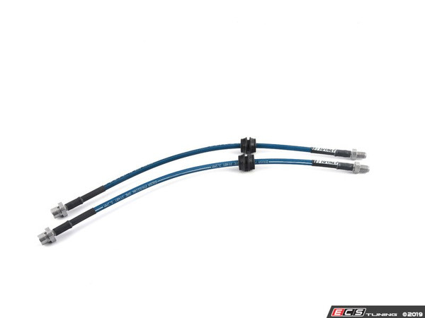 Turner Motorsport Extended Stainless Steel Brake Lines - Front