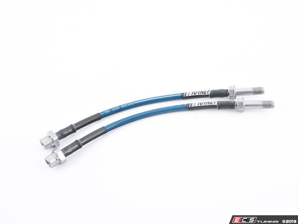 Turner Motorsport Stainless Steel Brake Lines - Rear | ES3690893