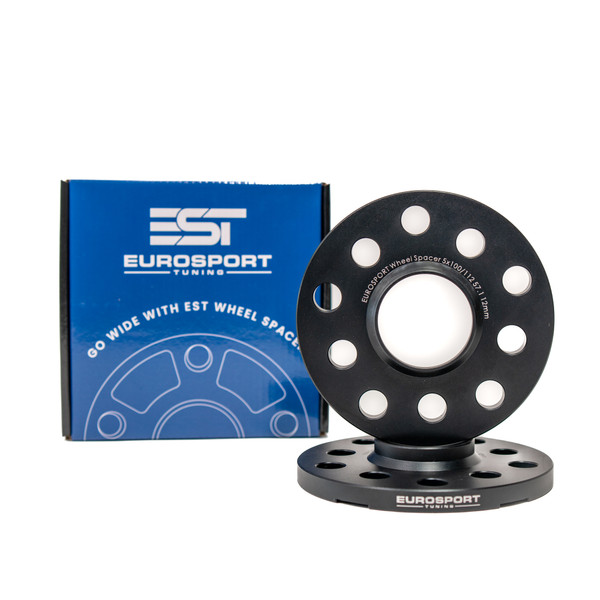 EST 12mm Hubcentric Wheel Spacer Pair - 5x100/112 CB 57.1mm