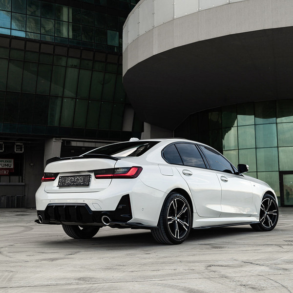 Rear Diffuser Gloss Black - BMW 3 Series M-Pack G20 / G21 Facelift 2022+
