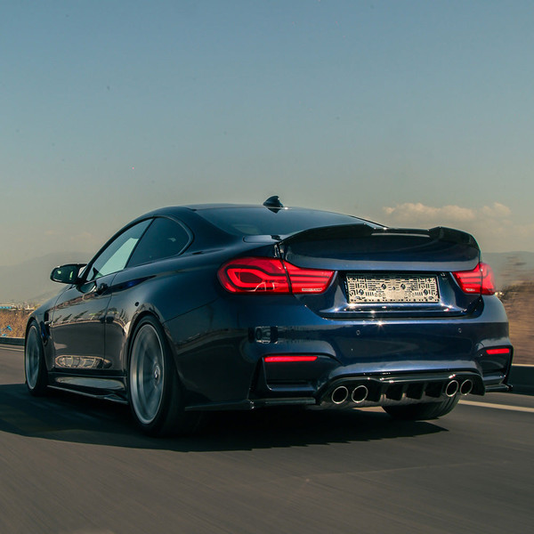 Rear Diffuser Gloss Black - BMW M4 F82 2014-2021