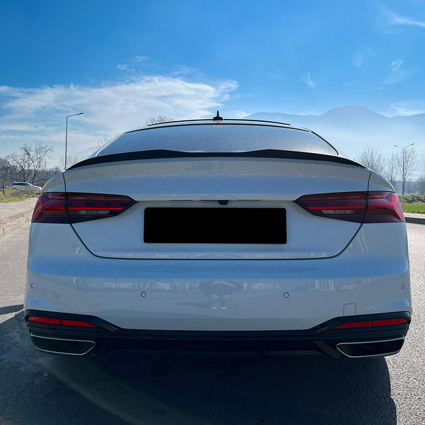 Roof Spoiler Gloss Black - AUDI A5 S-Line / S-Line Facelift F5 Sportback 2016+