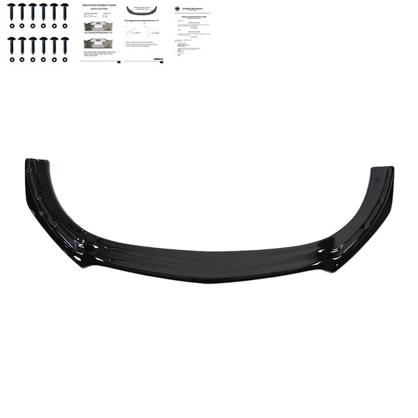 Front Splitter Gloss Black - MERCEDES CLA 35 AMG Aero C118 2019+ with ABE TÜV